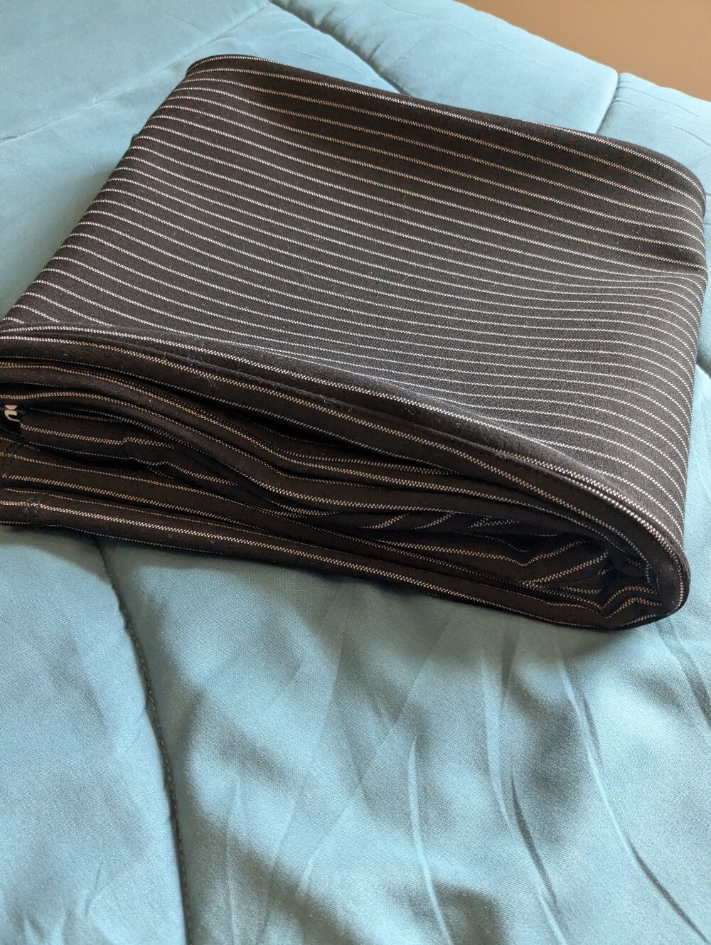 Betabrand Yoga Dress Pants Black Pinstripe Medium - Picture 4 of 6